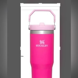 Stanley cup. Light top. Hot pink bottom